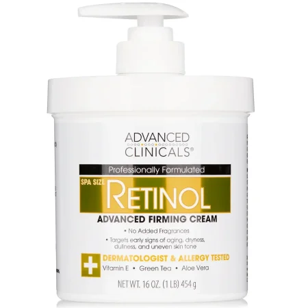 ✨ كريم ومقشر الريتينول المتقدم لشد البشرة – Advanced Clinicals Retinol